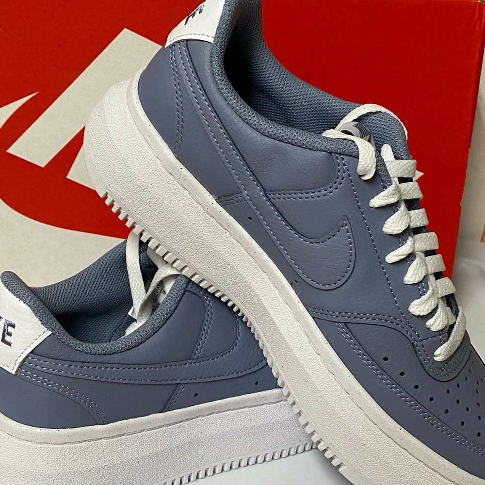 Nike Court Vision Alta / Ashen Slate Blue DM0113-400 Women's Size 11 New! - Picture 7 of 12